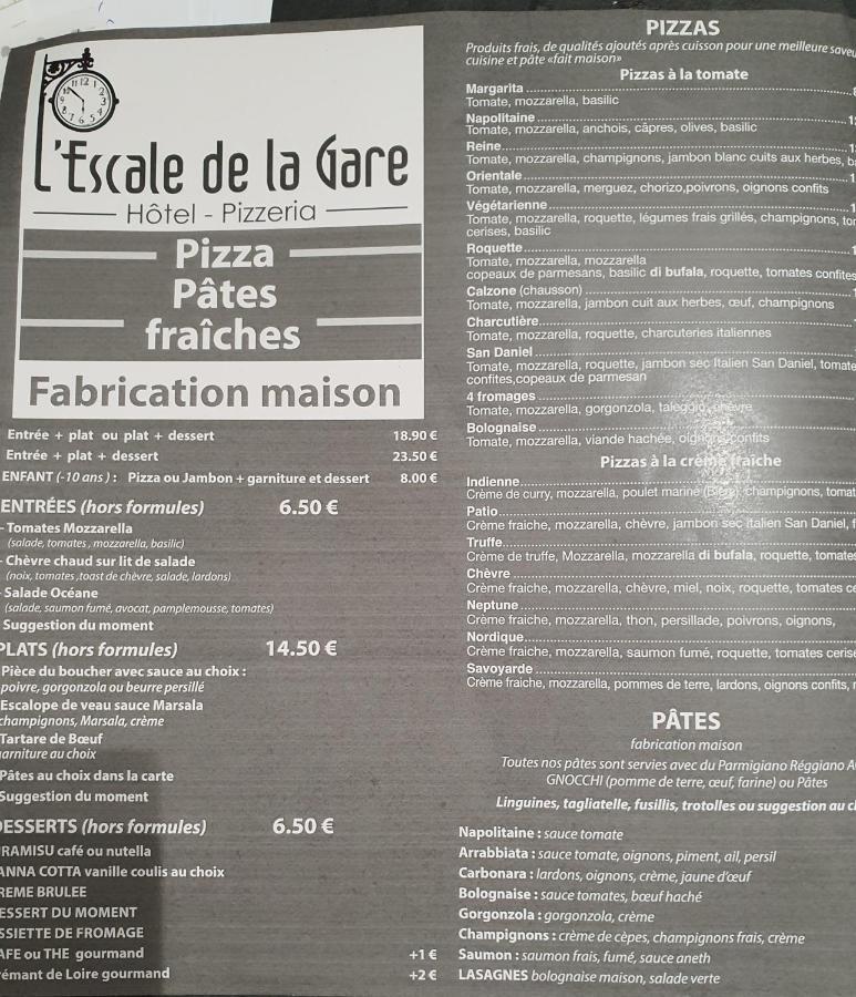 L'Escale De La Gare Hotel Saumur Bagian luar foto